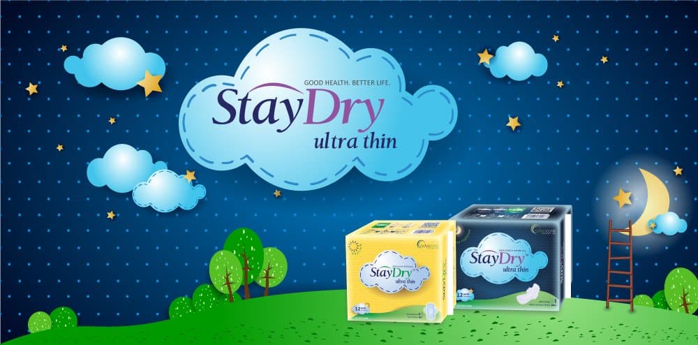 Stay Confident, Stay Free...StayDry